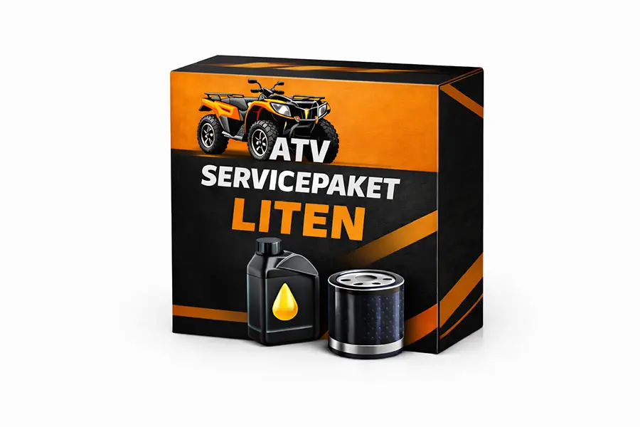 Servie fyrhjuling ATV. Servicepaket liten
